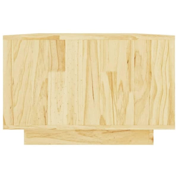vidaXL Salongbord 110x50x33,5 cm heltre furu