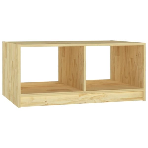 vidaXL Sohvapöytä 75x50x33,5 cm täysi mänty
