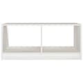Miniatyrbillede 6 af 10: vidaXL sofabord 75x50x33 cm massivt fyrretræ hvid