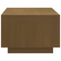 Miniatyrbillede 7 af 11: vidaXL sofabord 110x50x33,5 cm massivt fyrretræ honningbrun