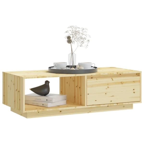 vidaXL Salongbord 110x50x33,5 cm heltre gran