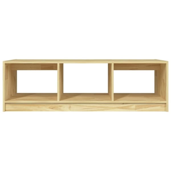 vidaXL Salongbord 110x50x34 cm heltre furu