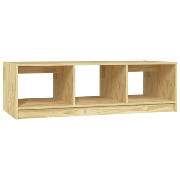 vidaXL Salongbord 110x50x34 cm heltre furu