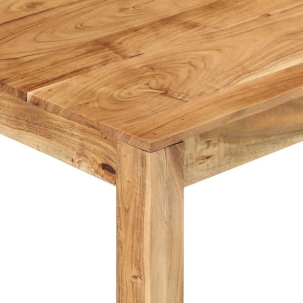 vidaXL Sohvapöytä 80x80x40 cm täysi akaasiapuu