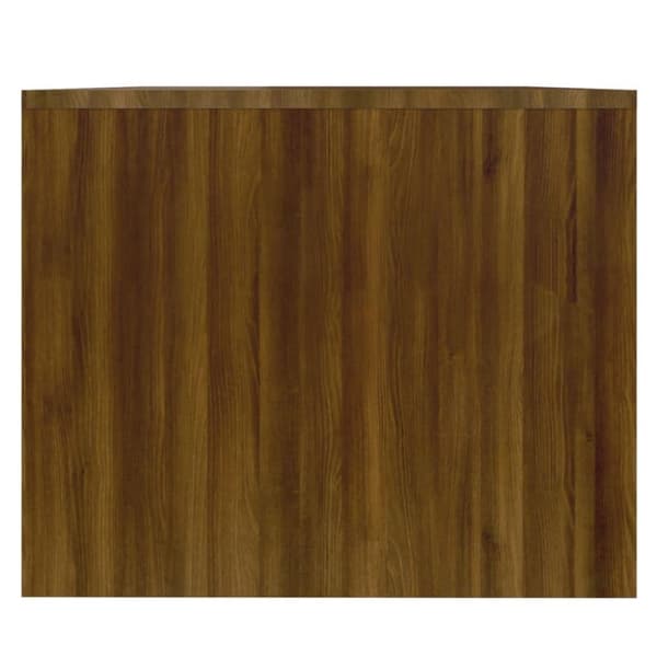 vidaXL Soffbord brun ek 90x50x41,5 cm spånskiva