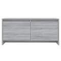 Pikkukuva 5 / 10: vidaXL Sohvapöytä harmaa Sonoma 90x50x41,5 cm lastulevy