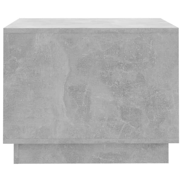 vidaXL Soffbord betonggrå 55x55x43 cm spånskiva