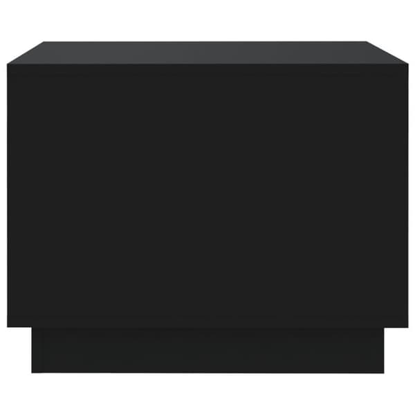 vidaXL Salongbord svart 55x55x43 cm sponplate
