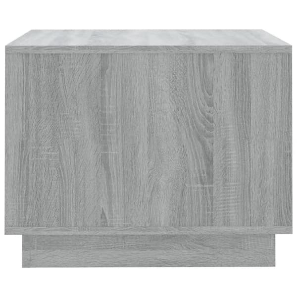 vidaXL Salongbord grå sonoma eik 55x55x43 cm sponplate
