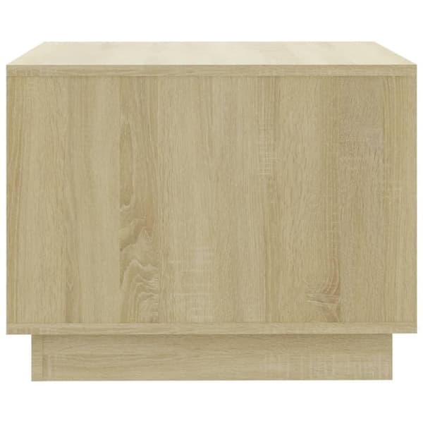 vidaXL Salongbord sonoma eik 55x55x43 cm sponplate