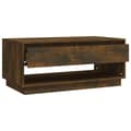Miniatyrbillede 5 af 11: vidaXL sofabord 102,5x55x44 cm spånplade røget egetræsfarve