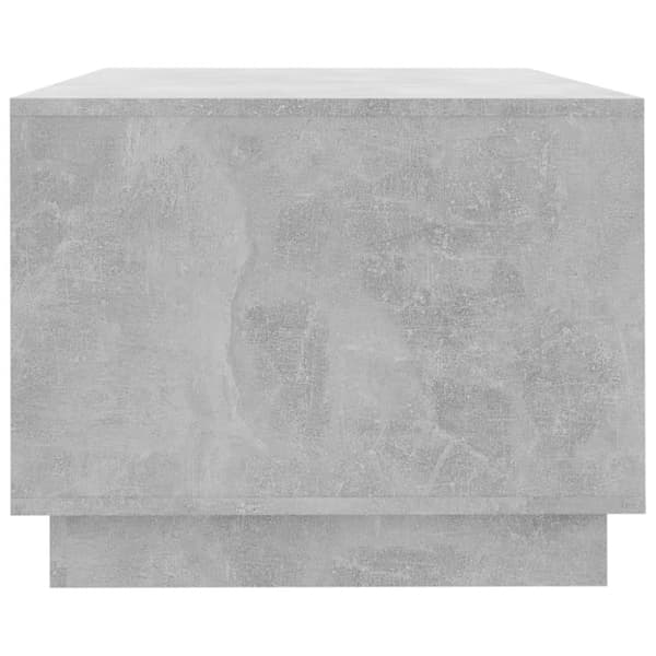 vidaXL Salongbord betonggrå 102x55x43 cm sponplate