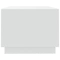 Miniatyrbilde 6 av 9: vidaXL Salongbord hvit 102x55x43 cm sponplate
