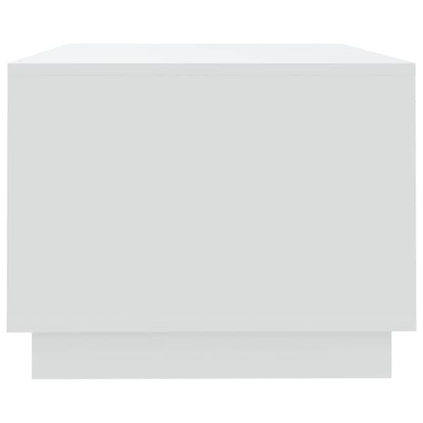 vidaXL Salongbord hvit 102x55x43 cm sponplate