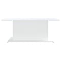Miniatyrbillede 5 af 9: vidaXL sofabord 102x55,5x40 cm spånplade hvid
