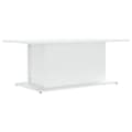 Miniatyrbillede 1 af 9: vidaXL sofabord 102x55,5x40 cm spånplade hvid