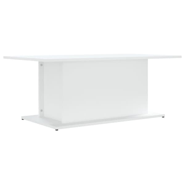 vidaXL sofabord 102x55,5x40 cm spånplade hvid