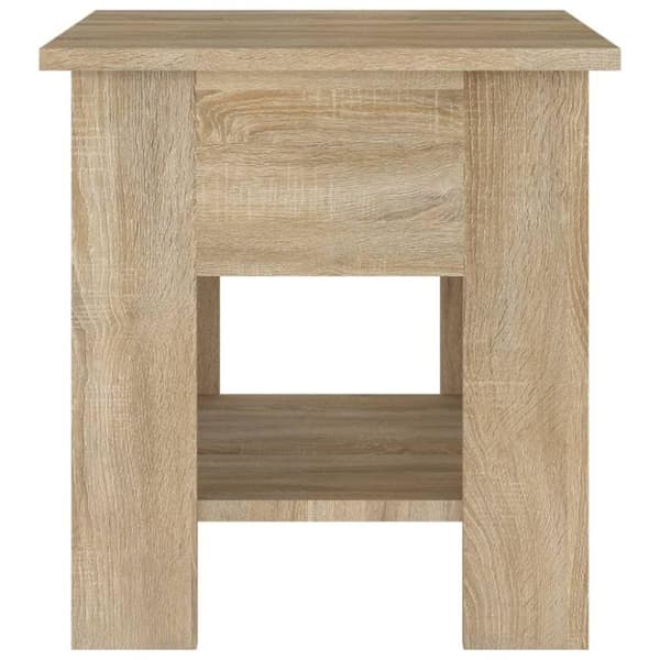vidaXL sofabord 40x40x42 cm konstrueret træ sonoma-eg