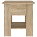 Miniatyrbillede 5 af 8: vidaXL sofabord 40x40x42 cm konstrueret træ sonoma-eg