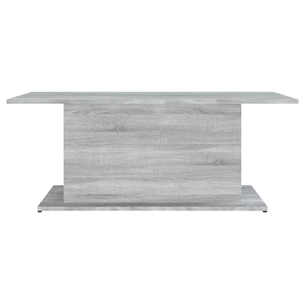 vidaXL Salongbord grå sonoma eik 102x55,5x40 cm sponplate