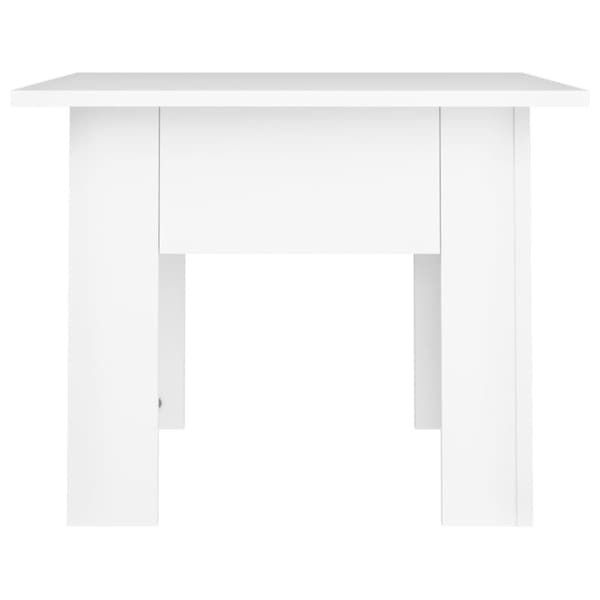 vidaXL sofabord 55x55x42 cm spånplade hvid