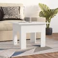 Miniatyrbillede 7 af 8: vidaXL sofabord 55x55x42 cm spånplade hvid