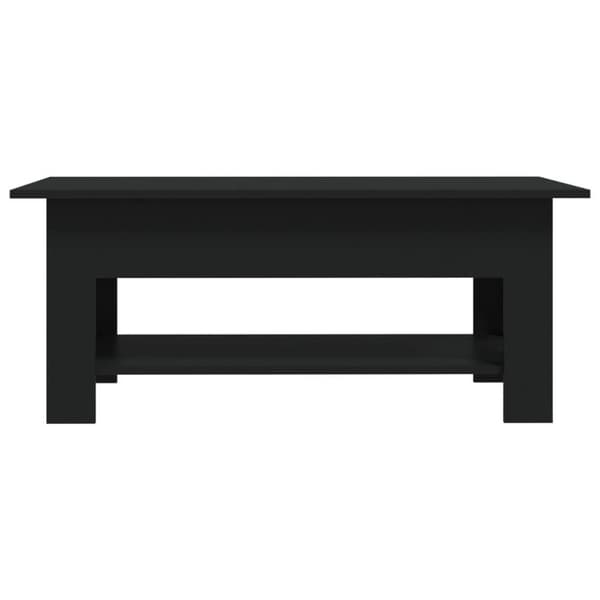 vidaXL Soffbord svart 102x55x42 cm spånskiva
