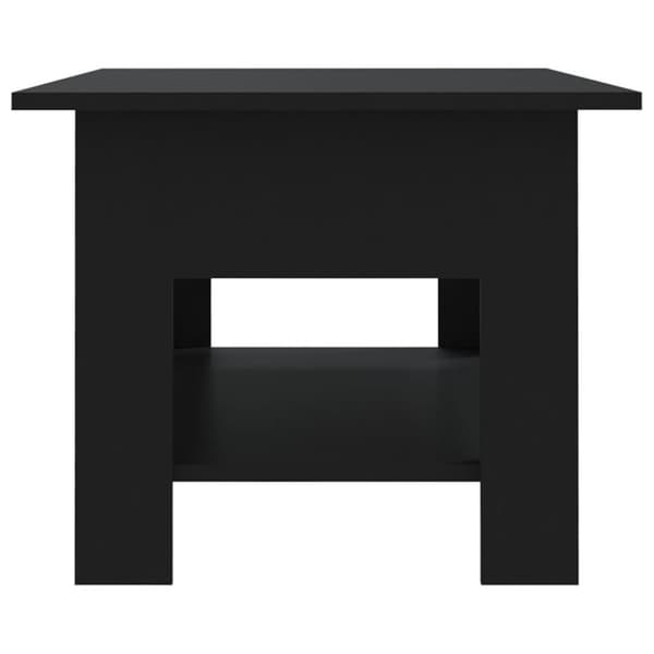 vidaXL Soffbord svart 102x55x42 cm spånskiva