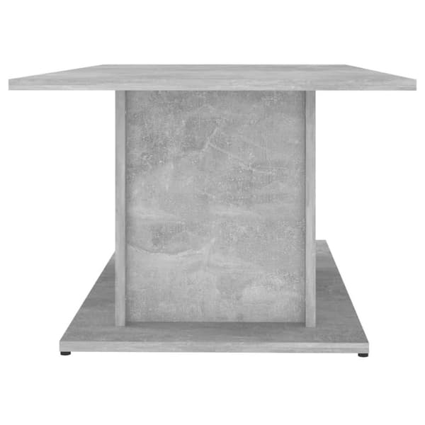 vidaXL Soffbord betonggrå 102x55,5x40 cm spånskiva