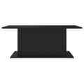 Miniatyrbillede 5 af 9: vidaXL sofabord 102x55,5x40 cm spånplade sort