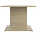 Miniatyrbillede 5 af 9: vidaXL sofabord 55,5x55,5x40 cm spånplade sonoma-eg