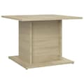 Miniatyrbillede 1 af 9: vidaXL sofabord 55,5x55,5x40 cm spånplade sonoma-eg