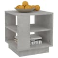 Miniatyrbillede 4 af 9: vidaXL sofabord 40x40x43 cm konstrueret træ betongrå