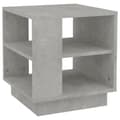 Miniatyrbillede 1 af 9: vidaXL sofabord 40x40x43 cm konstrueret træ betongrå