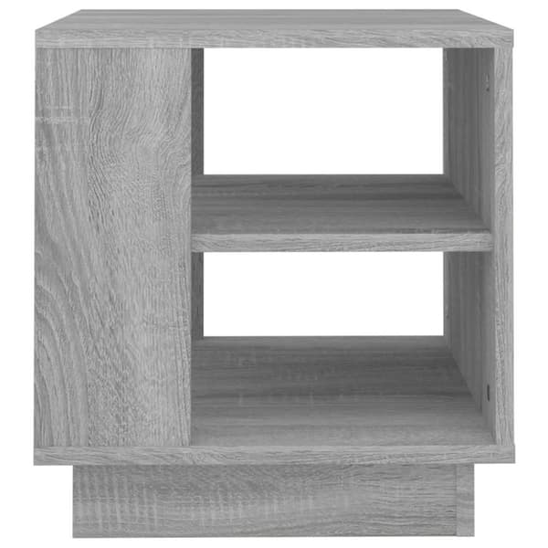 vidaXL sofabord 40x40x43 cm konstrueret træ grå sonoma-eg