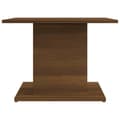 Miniatyrbilde 5 av 9: vidaXL Salongbord brun eik 55,5x55,5x40 cm sponplate