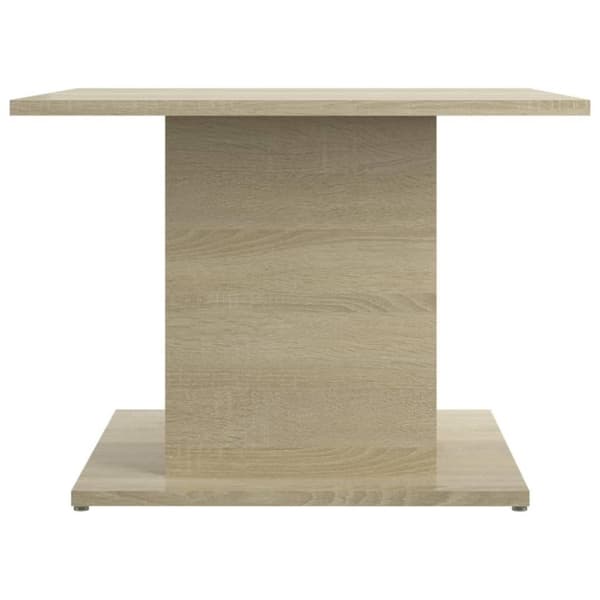 vidaXL Soffbord sonoma-ek 55,5x55,5x40 cm spånskiva