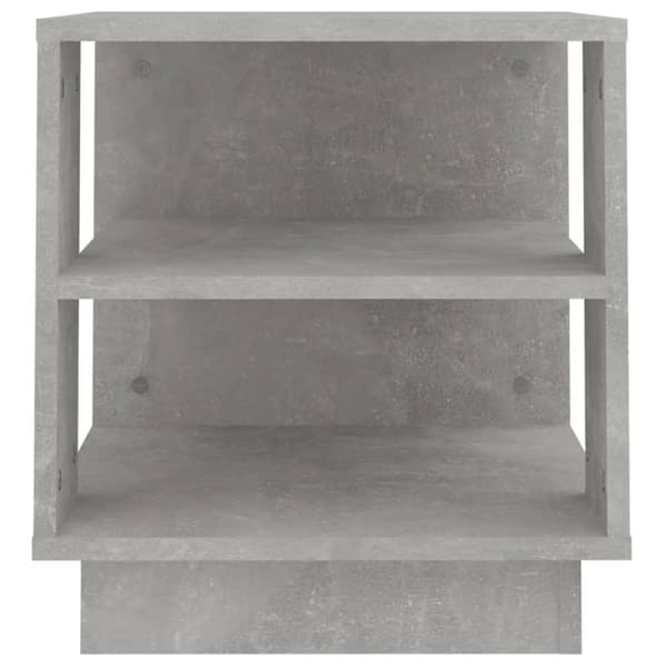 vidaXL Salongbord betonggrå 40x40x43 cm konstruert tre