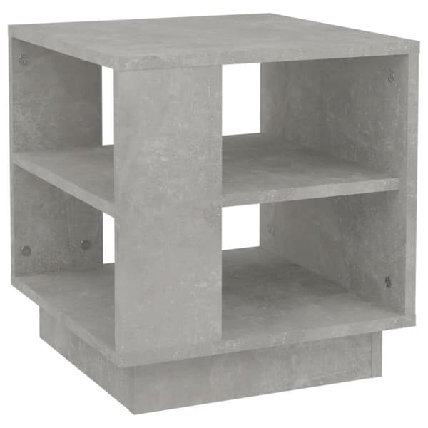 vidaXL Salongbord betonggrå 40x40x43 cm konstruert tre