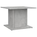 Miniatyrbillede 1 af 9: vidaXL sofabord 55,5x55,5x40 cm spånplade betongrå