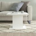 Miniatyrbillede 4 af 9: vidaXL sofabord 55,5x55,5x40 cm spånplade hvid