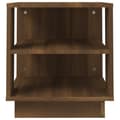 Miniatyrbillede 6 af 9: vidaXL sofabord 40x40x43 cm konstrueret træ brun egetræsfarve