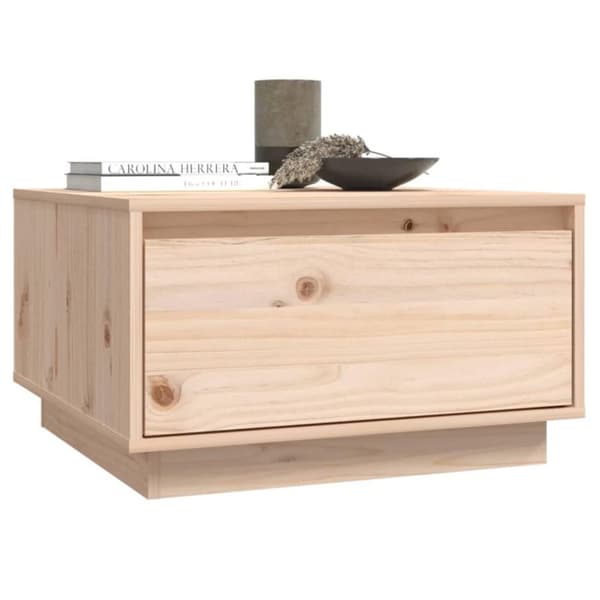 vidaXL Salongbord 55x56x32 cm heltre furu