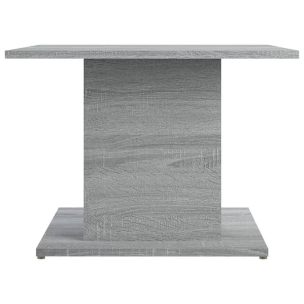 vidaXL sofabord 55,5x55,5x40 cm spånplade grå sonoma-eg