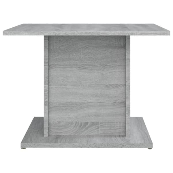 vidaXL sofabord 55,5x55,5x40 cm spånplade grå sonoma-eg