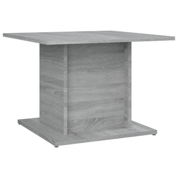 vidaXL sofabord 55,5x55,5x40 cm spånplade grå sonoma-eg