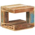 Miniatyrbilde 8 av 11: vidaXL Salongbord 45x45x40 cm gjenvunnet heltre