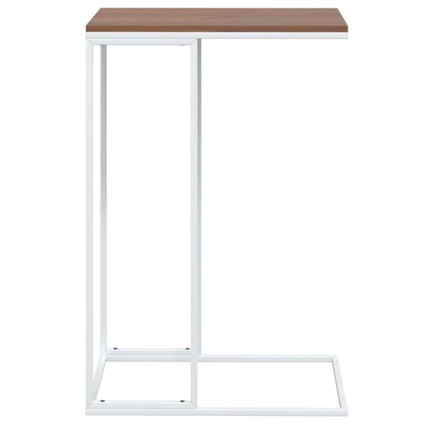 vidaXL Sidobord vit 40x30x59 cm konstruerat trä