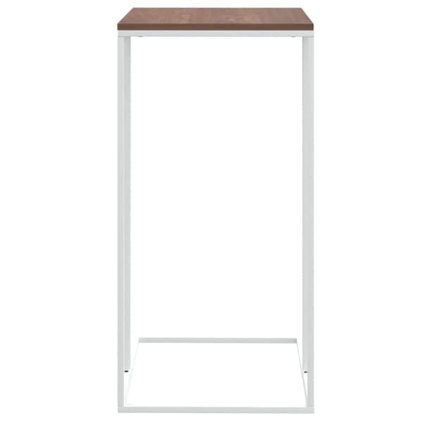 vidaXL Sidobord vit 40x30x59 cm konstruerat trä