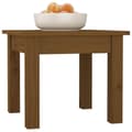Miniatyrbilde 6 av 8: vidaXL Salongbord honningbrun 35x35x30 cm heltre furu